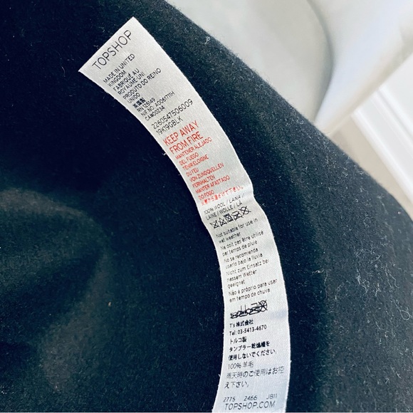 TOPSHOP Felt Hat - Picture 3 of 3